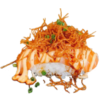 221. Crispy Salmon Nigiri 221. Crispy Salmon Nigiri